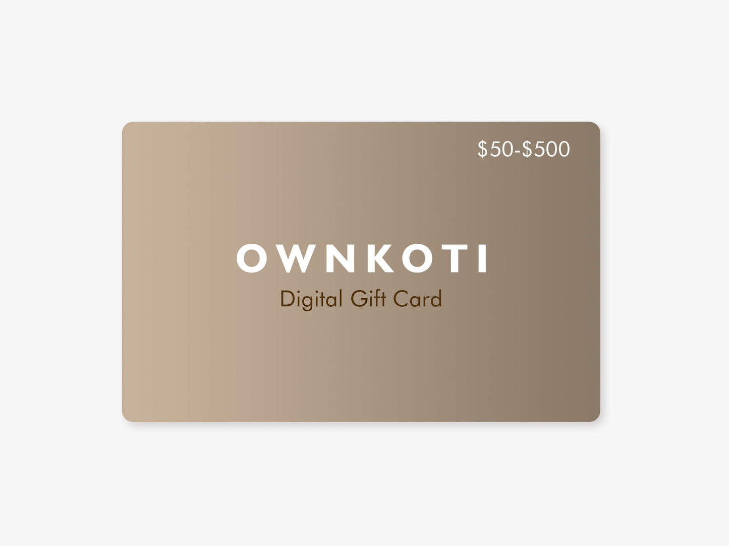 Ownkoti Digital Gift Card Gift Cards Ownkoti $500