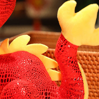Cute Kirin Dragon Plush Toy Ornament