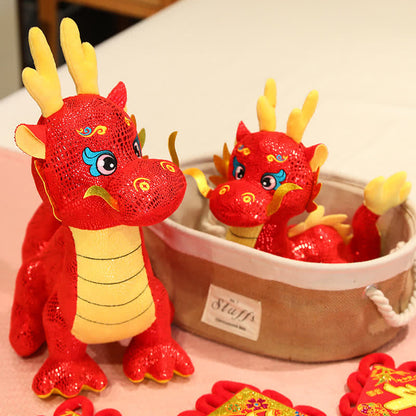 Cute Kirin Dragon Plush Toy Ornament