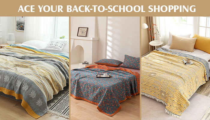 Ace Your Back-to-School Shopping: Cozy Up to OwnKoti's Must-Have Home Textile Essentials! 