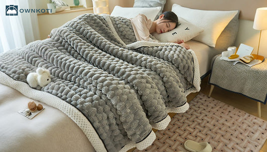 Warm Every Winter Night with the ‘ Fluffy Blankets ’Collections