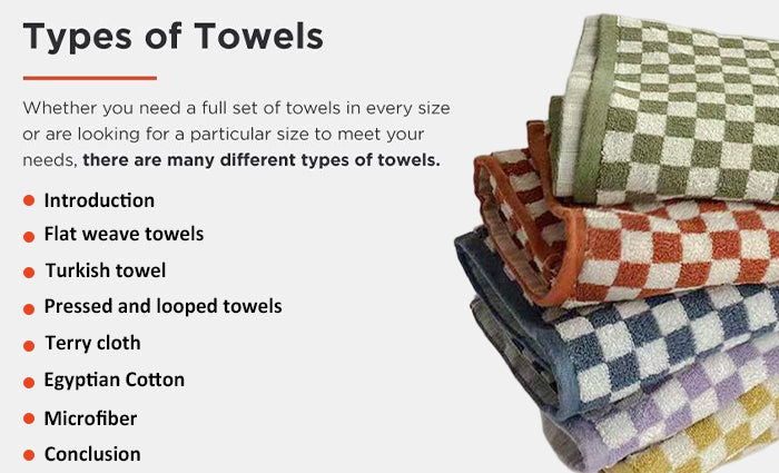 Understanding Different Types of Towel