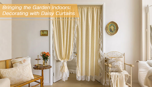 Bringing the Garden Indoors: Decorating with Daisy Curtains