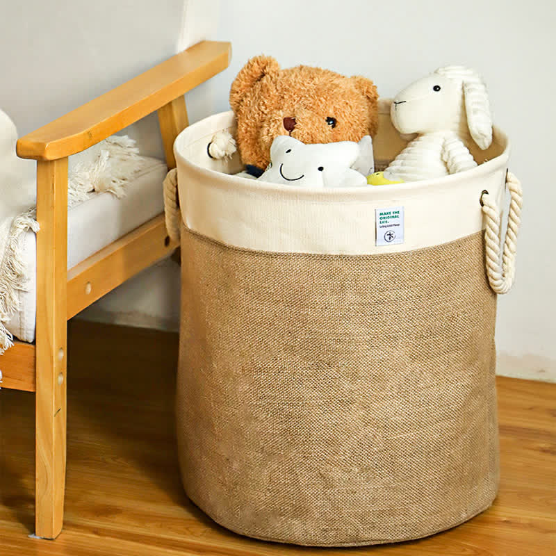 Waterproof Foldable Handle Laundry Basket