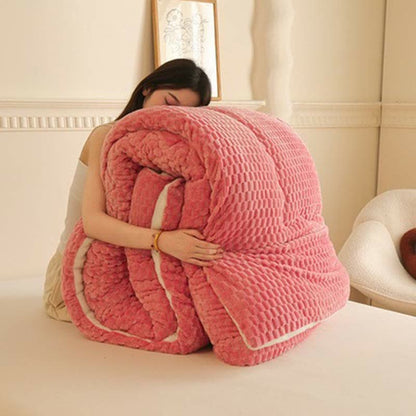 Thick Fleece Winter Quilt Core Blanket