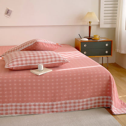 Breathable Cotton Gauze Modern Style Coverlet