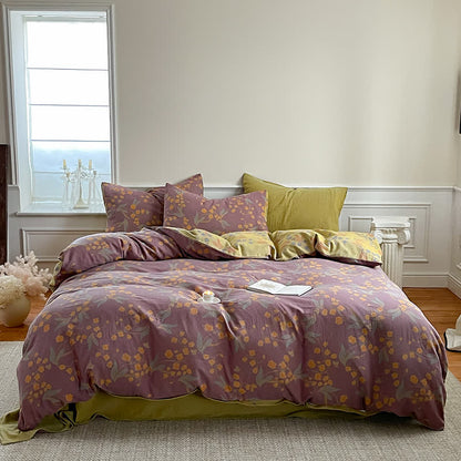 Pure Cotton Rural Campanula  Bedding Set