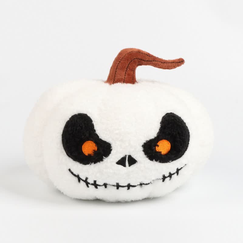 Halloween Pumpkin Monster Ornament Pillow