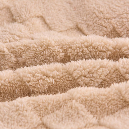 Winter Double Fleece Thick Warm Blanket