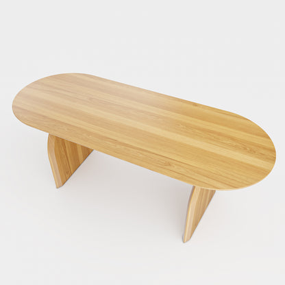 Ash Solid Wood Dining Table