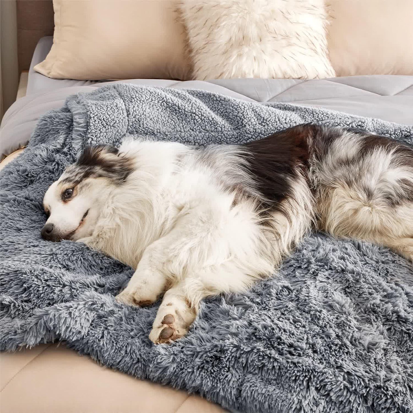 Sherpa Waterproof Soft Blanket Pet Pad