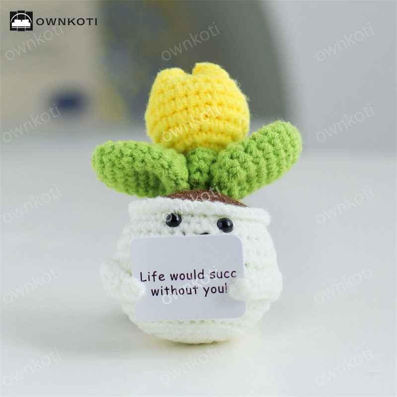 Emotional Support Potted Plant Ornament