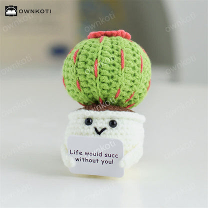 Emotional Support Potted Plant Ornament