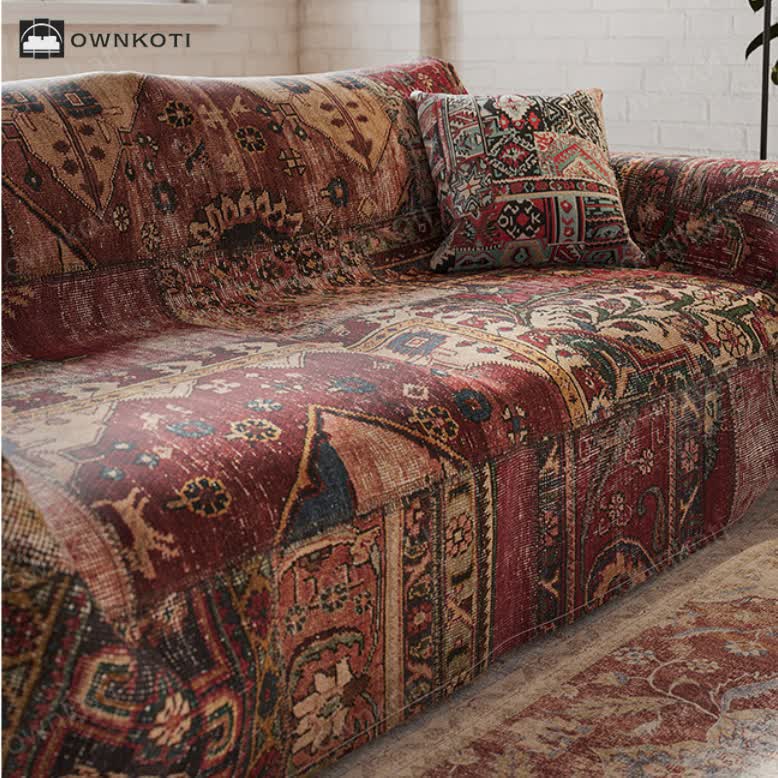 Vintage Moroccan Multifunctional Couch Cover