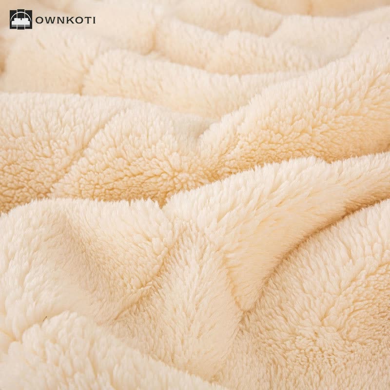 Soft Fleece Solid Color Throw Blanket