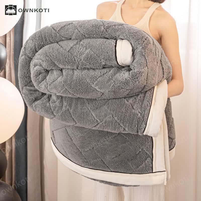 Soft Fleece Solid Color Throw Blanket