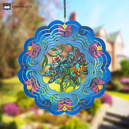 3D Animal Wind Spinner Hanging Ornament