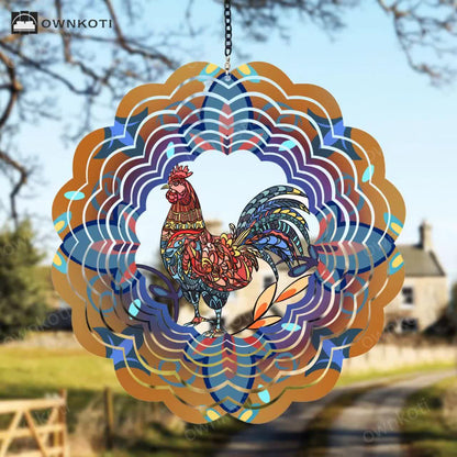 3D Animal Wind Spinner Hanging Ornament