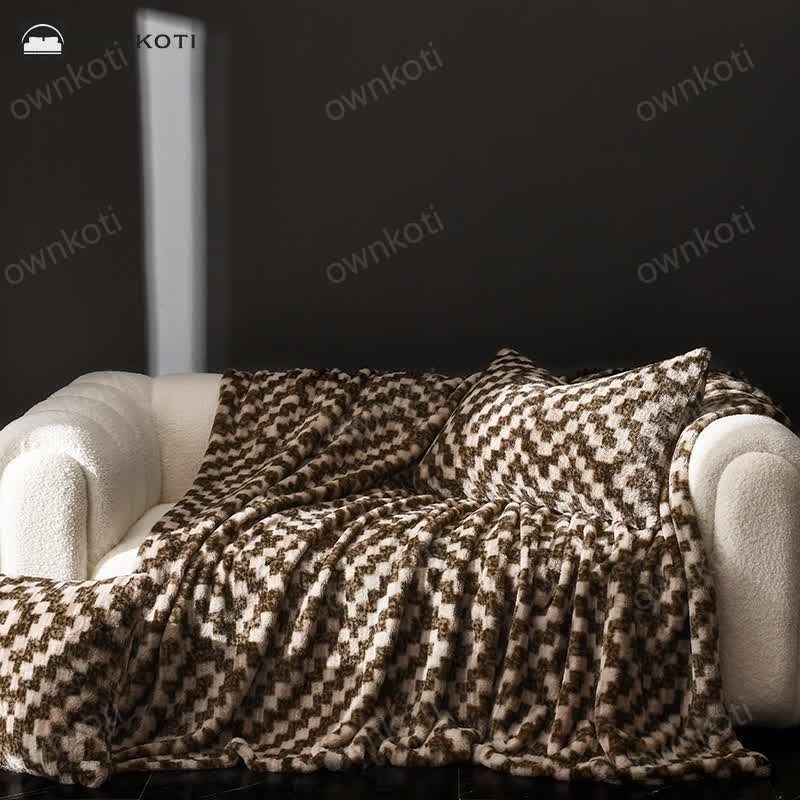 Modern Warm Soft Sofa Throw Blanket