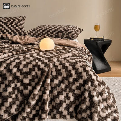 Modern Warm Soft Sofa Throw Blanket