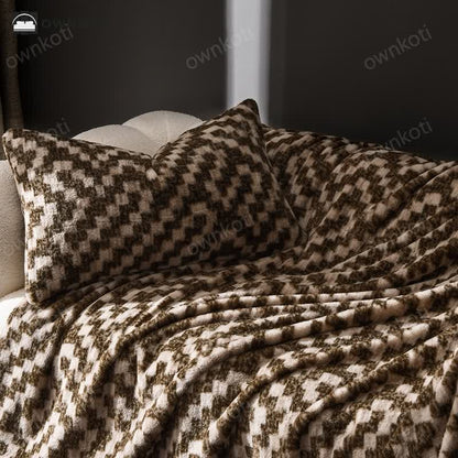 Modern Warm Soft Sofa Throw Blanket