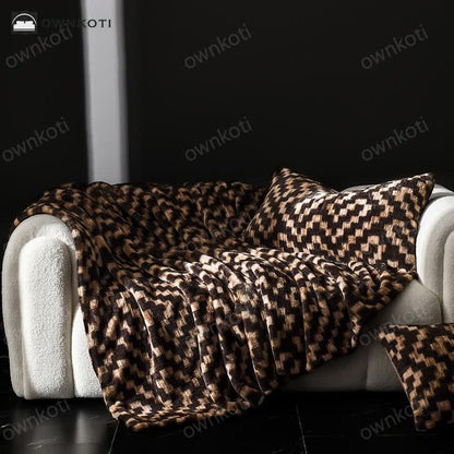 Modern Warm Soft Sofa Throw Blanket