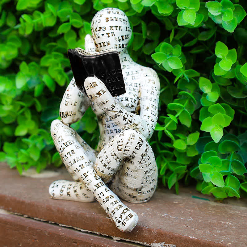 Girl Figurine, Girl Figure, Book Reader Art, Ceramic Girl, Book Reader, Girl Figurine, Collectible Girl, Reader Decor, Reader Art, sold Reader