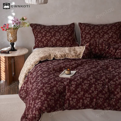 Double Layer Cotton Gauze Cashmere Quilt