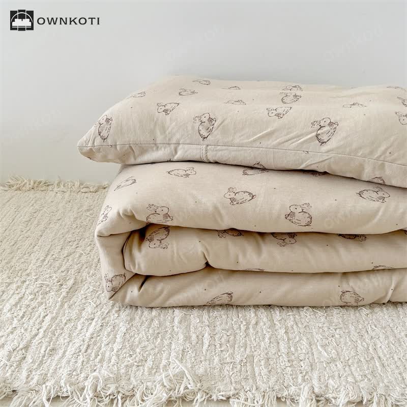 Pure Cotton Duvet Cover with Comforter