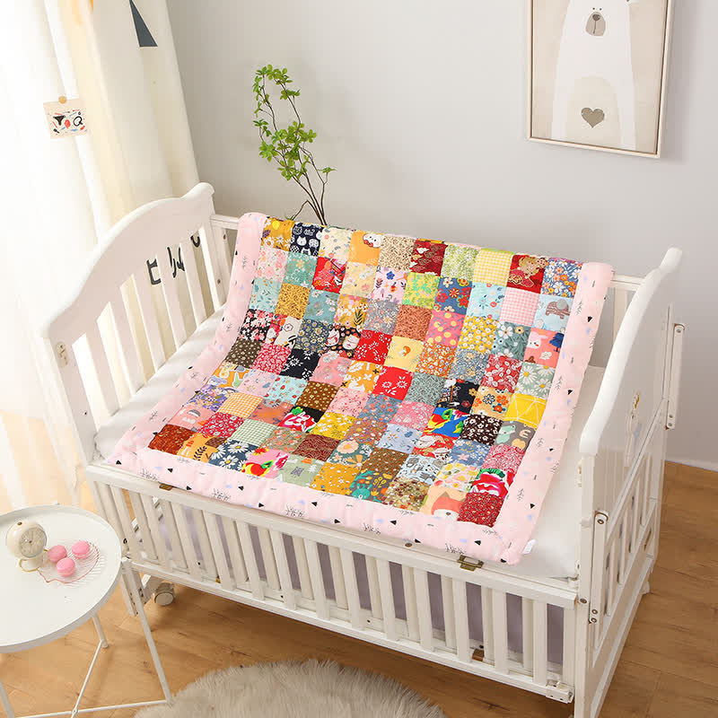 Pastoral Pure Cotton Patchwork Baby Quilt