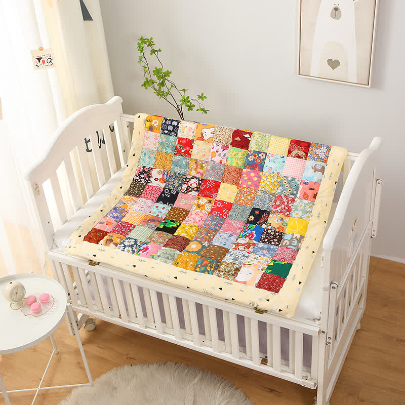 Pastoral Pure Cotton Patchwork Baby Quilt