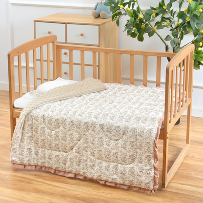 Pastoral Style Cotton Cozy Baby Quilt