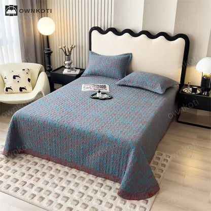 Quilted Cotton Gauze Breathable Coverlet