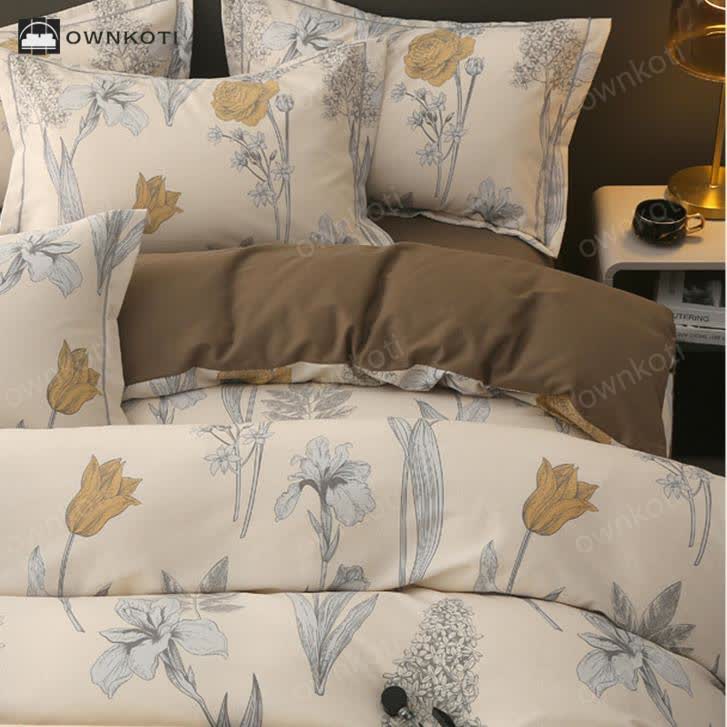 Pastoral Brushed Cotton Bedding Collection