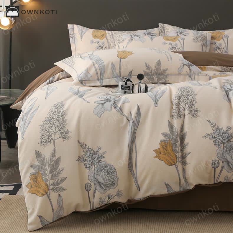 Pastoral Brushed Cotton Bedding Collection