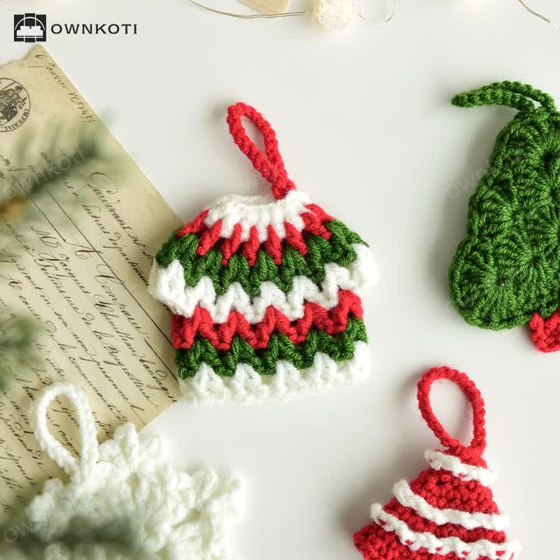 Hand-woven Christmas Gift Home Decor Ornament