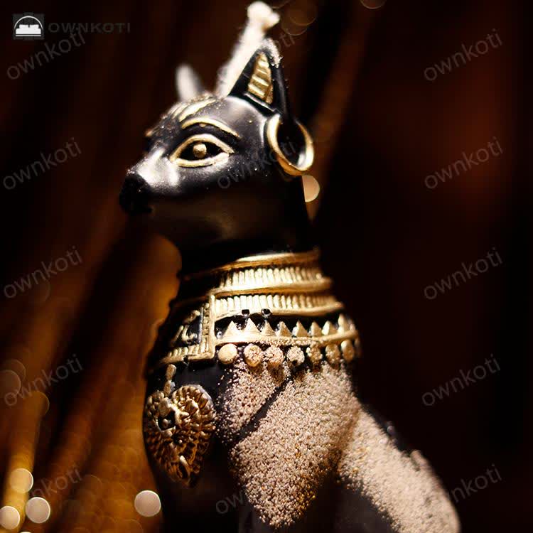 Egyptian Cat Home Decor Scented Candle