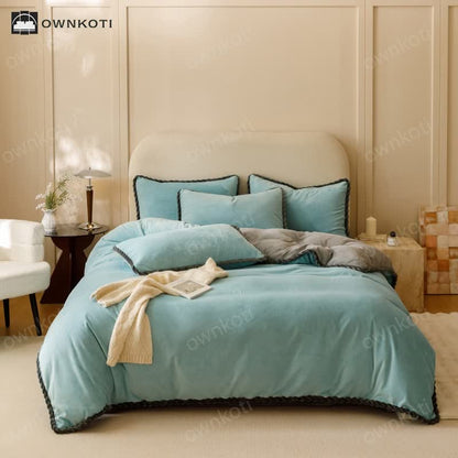 Warm Fleece Duvet Cover Comforter