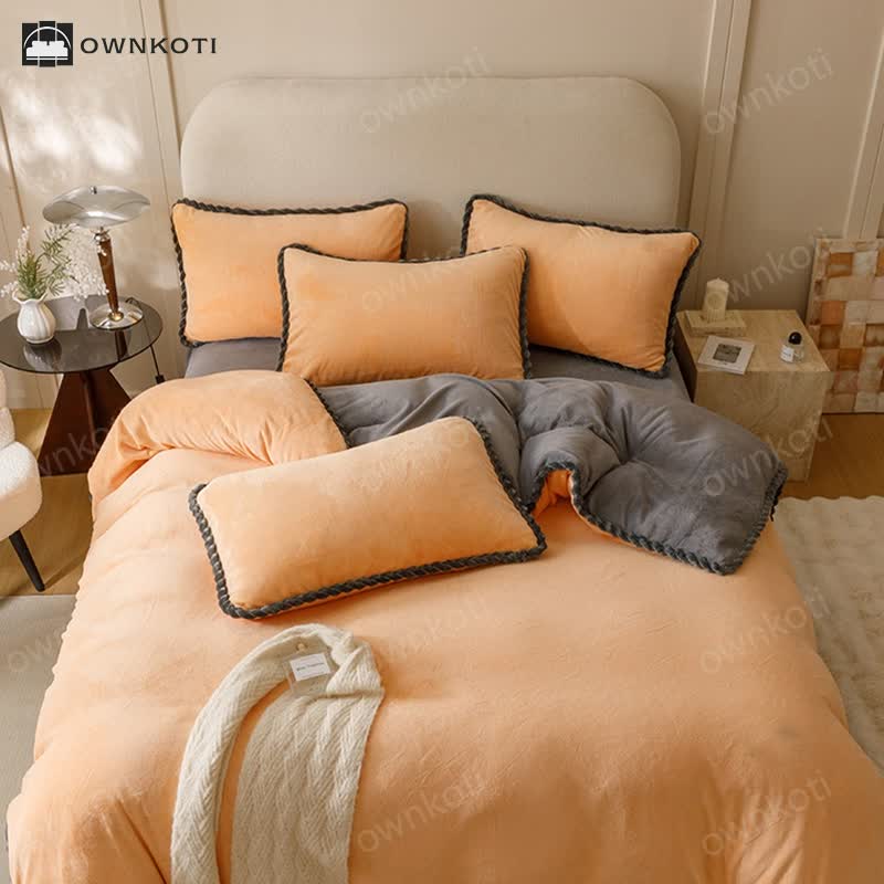 Warm Fleece Duvet Cover Comforter