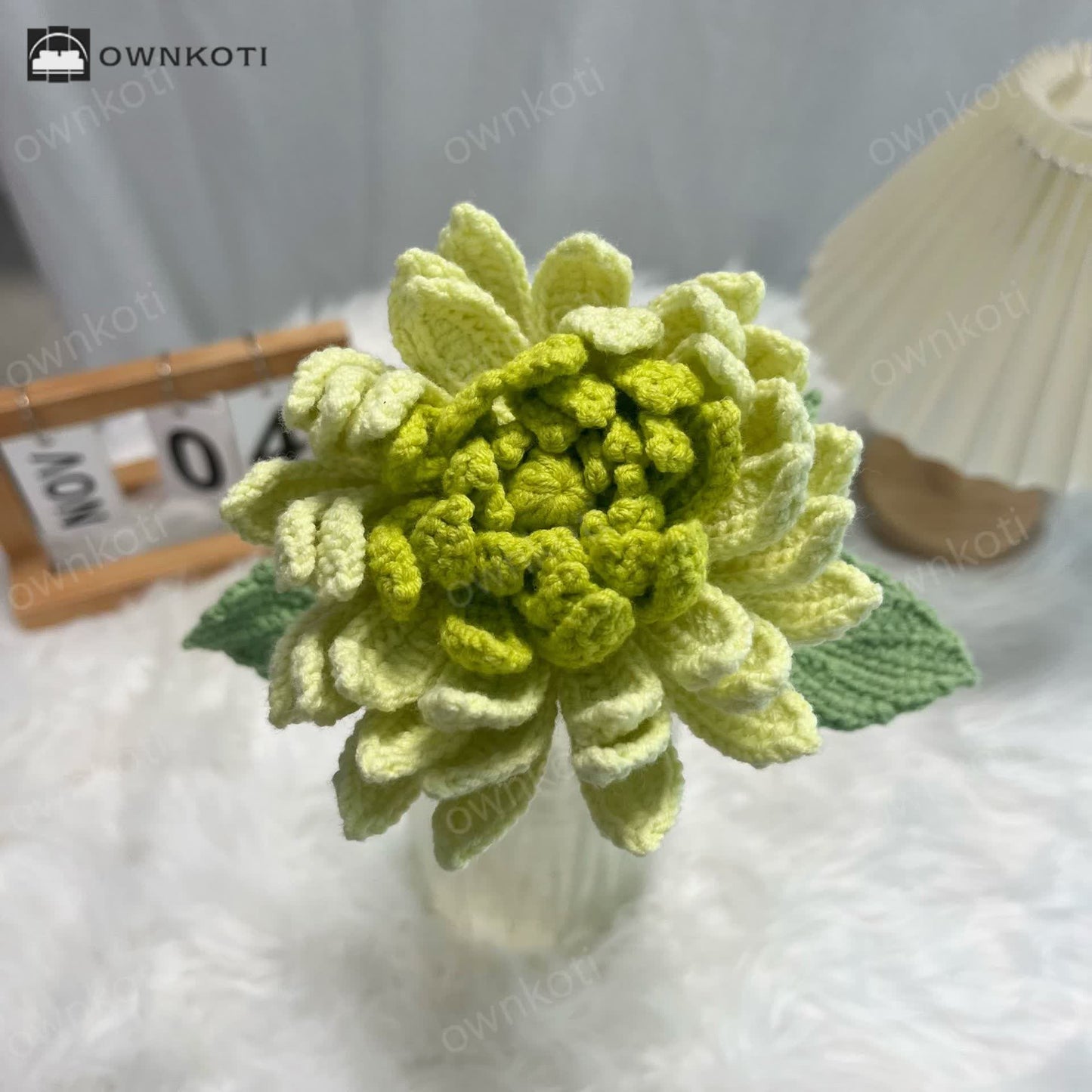 Hand-woven Dahlia Bouquet Ornament