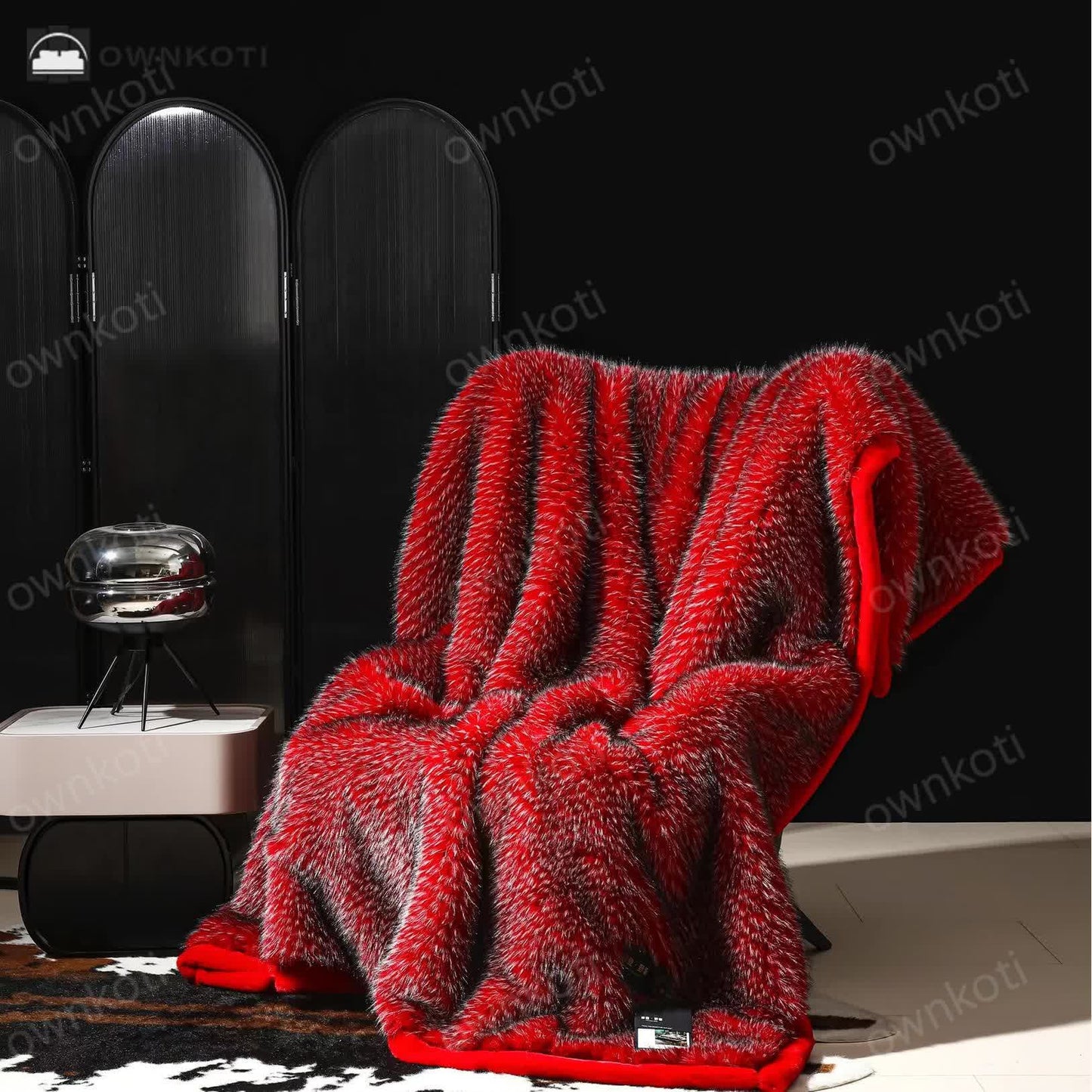 Soft Faux Fur Winter Luxurious Throw Blanket