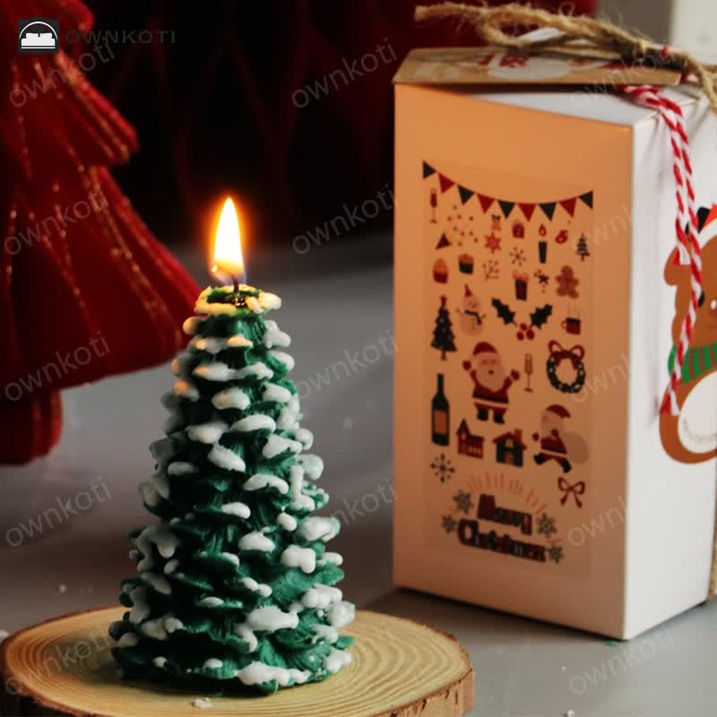 Christmas Tree Scented Candle Gift Ornament