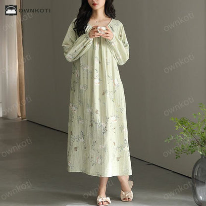 Refresh Cotton Chest Padding Nightgown