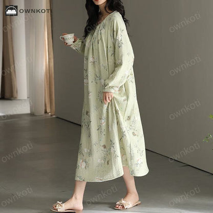 Refresh Cotton Chest Padding Nightgown