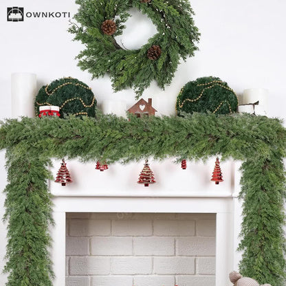 Pine Garland Christmas Festive Decoration