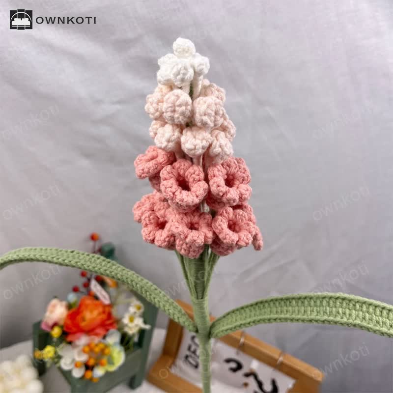 Hand-woven Grape Hyacinth Ornament