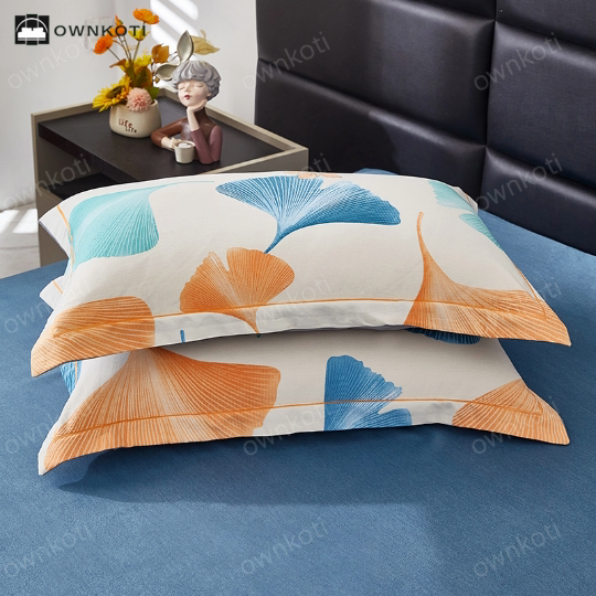 Cotton Rural Ginkgo Leaf Bedding Set(4PCS)