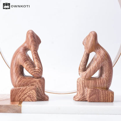 Creative Holding Chin Statue Home Decoration