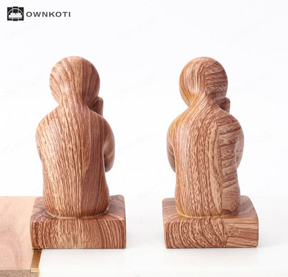 Creative Holding Chin Statue Home Decoration