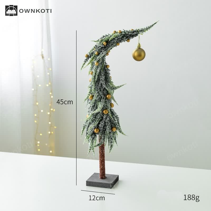 Crooked Neck Christmas Desktop Ornament